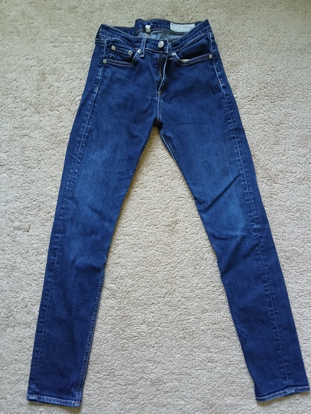Rag & Bone High Rise Skinny Size 29